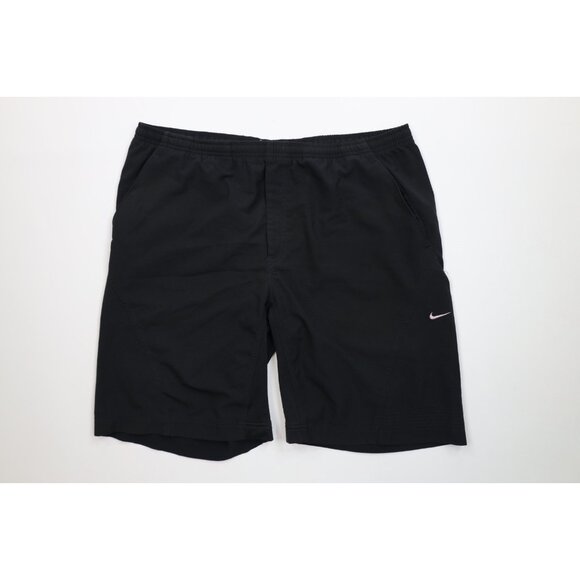 Vintage Nike Mens Large Travis Scott Mini Swoosh Stretch Gym Training Shorts - Picture 1 of 13